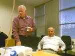 Don Larson & Lou Poitras