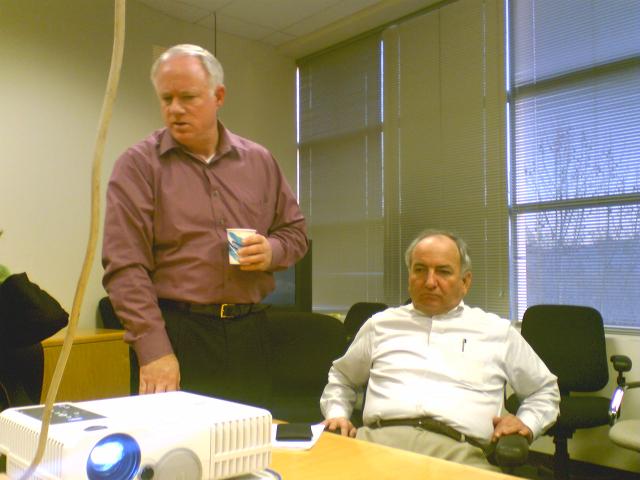 Don Larson & Lou Poitras