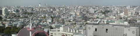 from my room (Hotel Metropolitan, Ikebukuro)